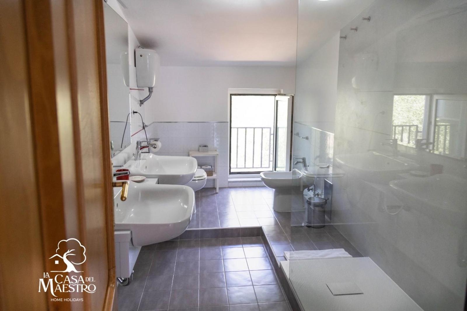 La Casa Del Maestro Attico Apartment Pisciotta Bagian luar foto