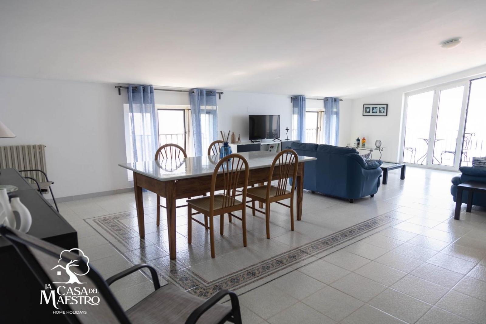 La Casa Del Maestro Attico Apartment Pisciotta Bagian luar foto